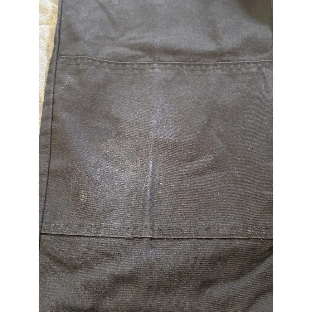 Boys Dickies Pants Size 14 Reg 2 Pair Black Uniform Adjustable Waist Knee Wear